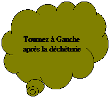Pens�es: Tournez � Gauche apr�s la d�ch�terie
